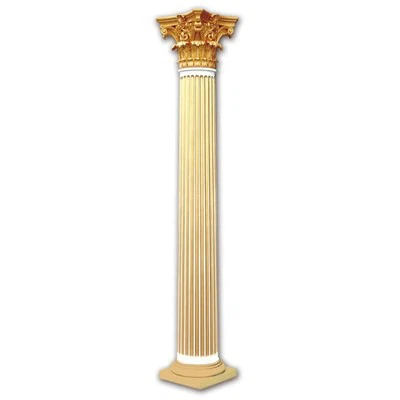 Romeinse zuilen van glasvezel voor binnen